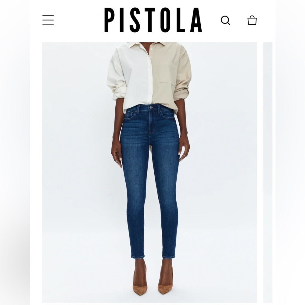 Pistola Skinny Jeans Denim